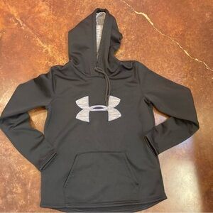 Boys Black Under Armour Hoodie
